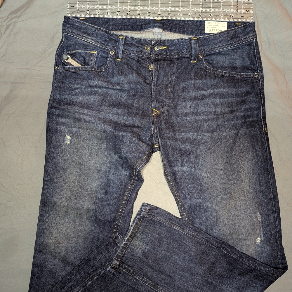 Diesel Darron Men's Blue Denim Jeans